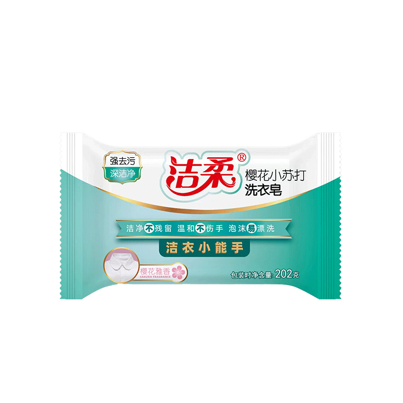 櫻花小蘇打洗衣皂202g