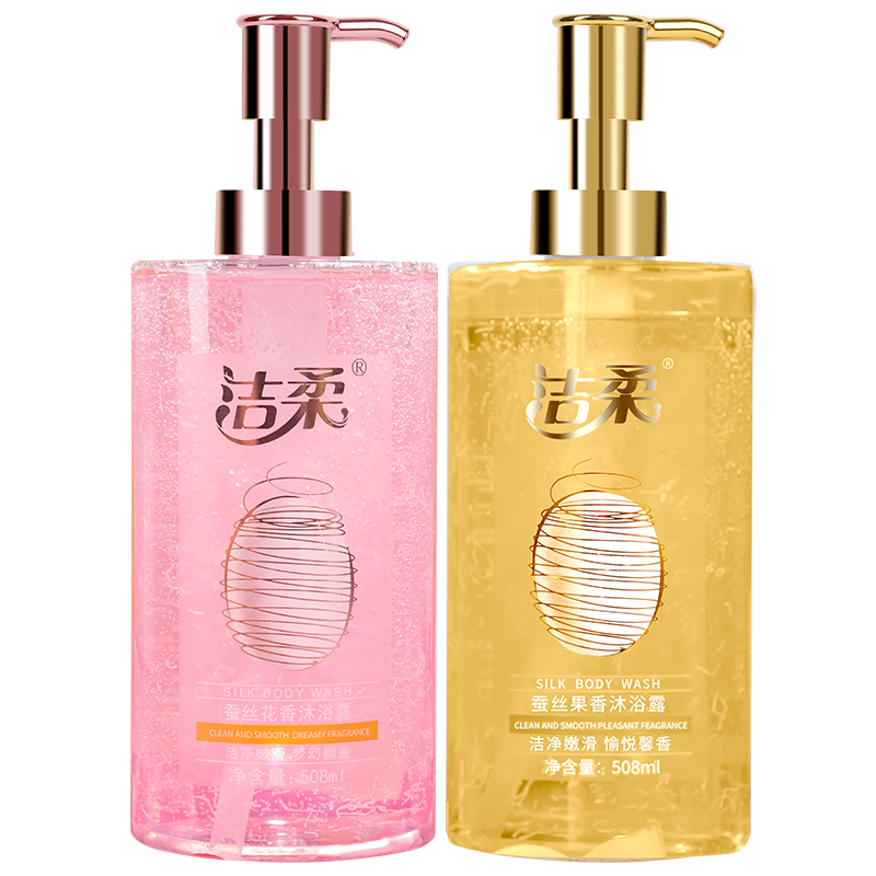 蠶絲花香沐浴露
